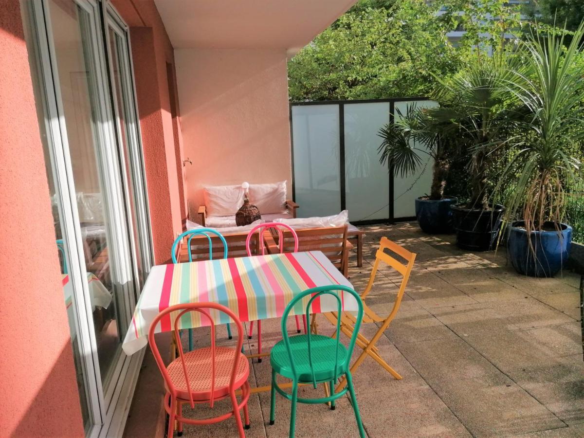 52M2,Terrace&Garage,Near Part Dieu Station,Lyon Congress Center,Parc Teted'Or Apartment Villeurbanne Exterior foto